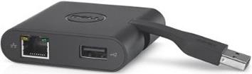 Dell Adapter - USB-C to HDMI/VGA/Ethernet/USB 3.0 DA200