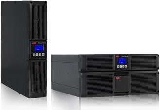UPS ABB PowerValue 11RT VFI,3000VA/2700W RT,230V,50/60Hz 1/1 phase ON-LINE DOUBLE CONVERSION - versatile ( rack kit & SNMP card optional ) RS232,USB,C13 (8), C19 (1)