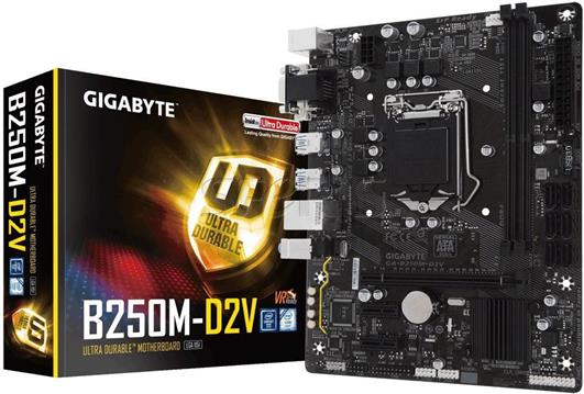 Matična ploča Gigabyte GA-B250M-D2V, s1151, mATX