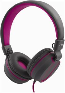 MS FEVER_2 slušalice s mikrofonom, sivo-roza