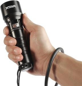 XTAR D06 LED ručna ronilačka svjetiljka,900 lm, KOMPLET, XM-L2 U2