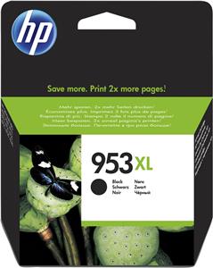 HP 953XL High Yield Black Original Ink Cartridge, L0S70AE
