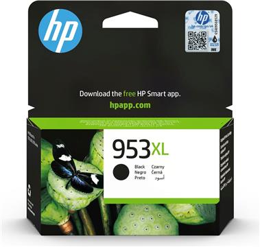 HP 953XL High Yield Black Original Ink Cartridge, L0S70AE