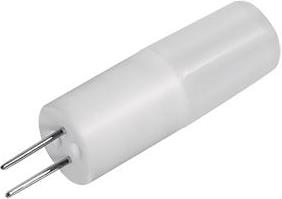 Transmedia LED capsule 12 V AC DC, 1 W, 100 lm, G4 socket. 3000K warm white