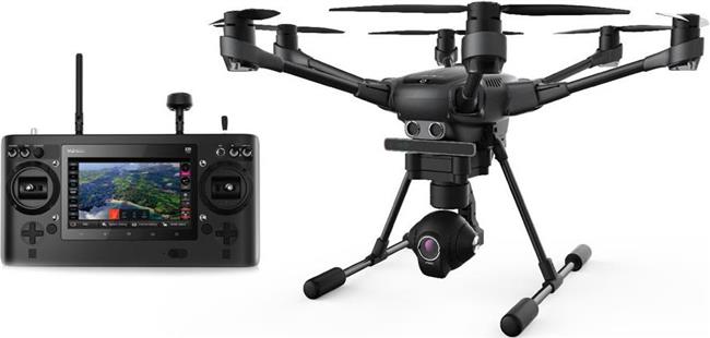 Drone YUNEEC Typhoon H, YUNTYHBEU, 4K UHD kamera, microSD, Intel RealSense, upravljanje daljinskim upravljačem