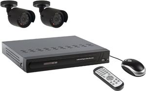 Set za video nadzor, DVR+2 kamere, 500Gb, VALUELINE SETDVR30