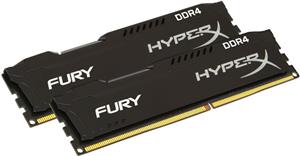Memorija Kingston 16 GB DDR4 2133MHz HyperX Fury Black (2x8GB kit), HX421C14FB2K2/16