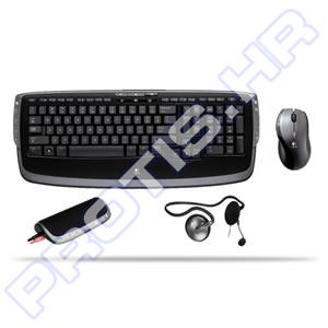 Tipkovnica+miš Logitech RTL Cordless Desktop Easycall