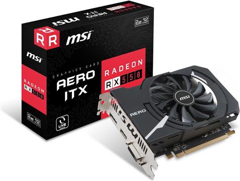Grafička kartica AMD MSI Radeon RX 550, 2GB GDDR5