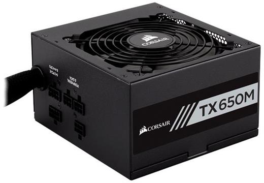 Napajanje 650W Corsair Enthusiast Series TX650, 80+ Gold, Modular