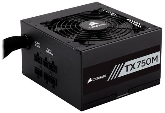 Napajanje 750W Corsair Enthusiast Series TX750, 80+ Gold, Modular