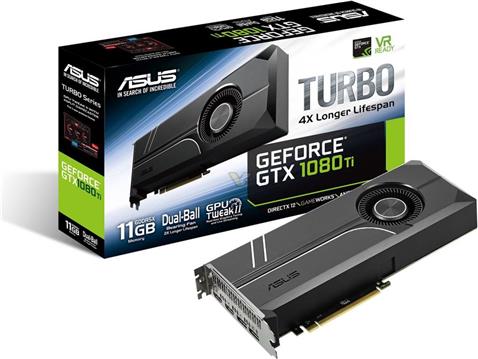 Grafička kartica nVidia Asus GeForce GTX 1080Ti Turbo, 11GB GDDR5X