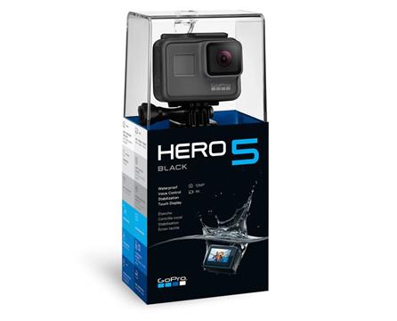 Sportska digitalna kamera GOPRO HD Hero5 Session, vodootporno kućište, 4K30 / 1440 60p, WiFi, BT, microSD + 3way mount AFAEM-001, stalak držač za kameru 