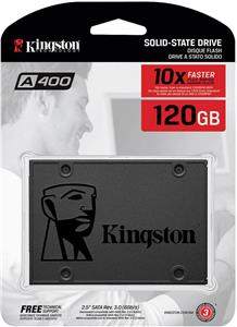 SSD Kingston A400 120 GB SATA III, 2.5", SA400S37/120G