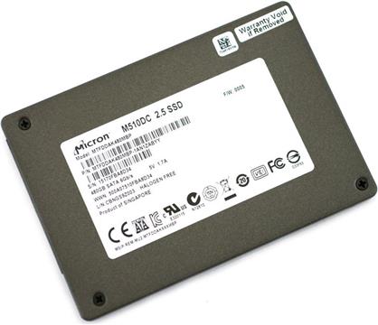 SSD Micron 5100 PRO Enterprise 2.5" 480 GB, MTFDDAK960TCB-1AR1ZABYY