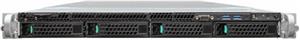 Intel Server R1304WT2GSR with 2x E5-2620V4 installed (Rack 1U, 24xDDR4 RDIMM, 4x3.5 HDD HotSwap, 2x1Gb LAN, 1+0 750W, 2xHeatsink), 3yrs