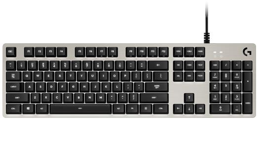 Tipkovnica Logitech G413 Silver, mehanička, srebrna, USB