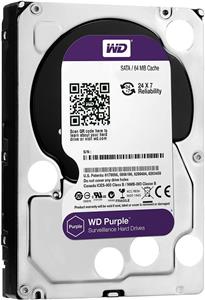 HDD Interni WD Purple™ 3.5" 2 TB, 5.400 rpm, WD20PURZ