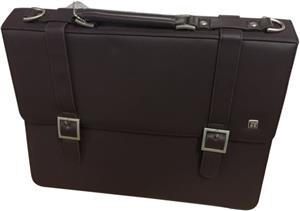 iTravel Double Buckle Bag - Brown CASE