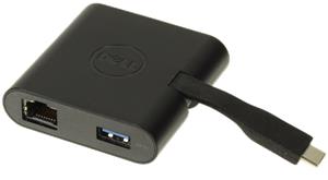 Dell Adapter USB-C – DA200 - HDMI/VGA/Ethernet/USB 3.0
