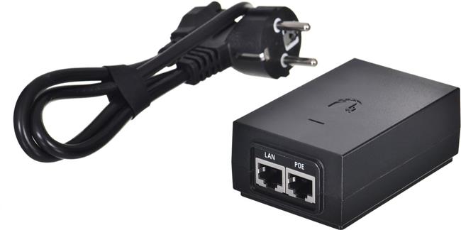 Ubqiuiti Networks Gigabit PoE adapter 24V 1,25A (30W), w power cable (EU)