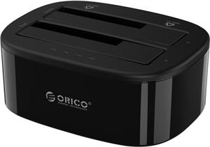 Orico Docking stanica 2×2.5"/3.5" SATA HDD, funkcija kloniranja, USB3.0 (ORICO 6228US3-C)