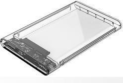 Orico vanjsko kućište 2.5" SATA HDD/SSD, up to 9.5 mm, tool free, USB3.0 (S-ATA3 podržano) prozirno kučište (2139U3)
