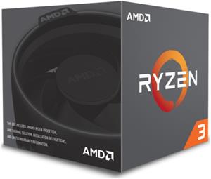 Procesor AMD Ryzen 3 1200, s. AM4, 3.1GHz, 10MB cache, Quad Core, Wraith Stealth cooler