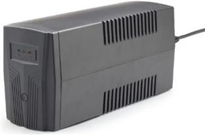 Gembird 650 VA "Basic 650" UPS, Shuko output sockets, black, EG-UPS-B650