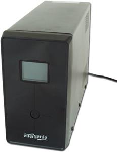Gembird UPS with LCD display, 1500 VA, black, EG-UPS-034