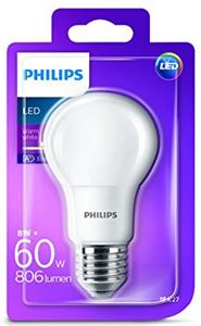 Philips LED žarulja, E27, A60, topla, 8W, mutna