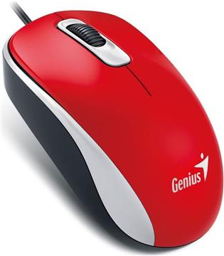 Miš Genius DX-110 LED, BlueEye, USB, crveni