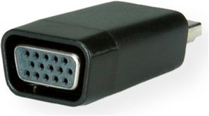 Roline VALUE mini adapter HDMI(M) na VGA(F) 