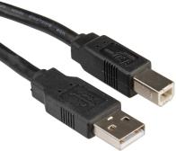 Roline USB2.0 kabel TIP A-B M/M, 0.8m