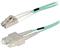 Transmedia Fibre optic MM OM4 Duplex Patch cable LC-SC 1m