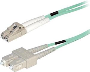 Transmedia Fibre optic MM OM4 Duplex Patch cable LC-SC 5m