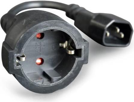 Gembird Power adapter cord (C14 male to Schuko female)