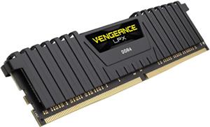 Memorija Corsair 4 GB DDR4 2400 MHz Vengeance Black, CMK4GX4M1A240C14