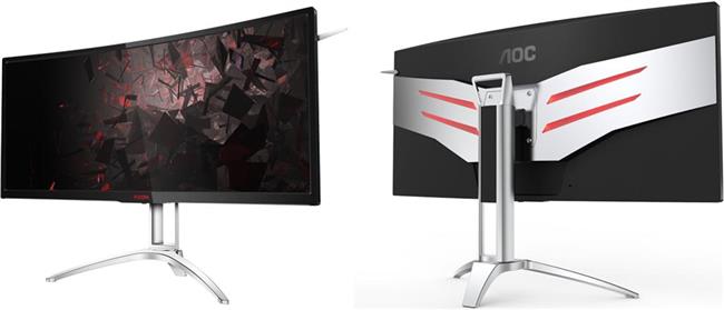 Monitor 35" AOC AGON, AG352QCX, HDMI, DP, USB, 144Hz, 2K