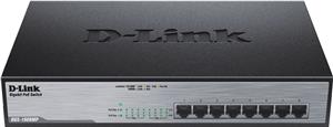 D-Link DGS-1008MP 8-Port 10/100/1000Mbps Desktop Switch Gigabit PoE+
