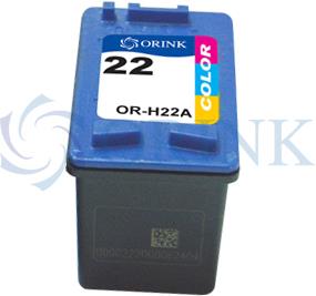 Tinta Orink C9352CE HP tri color, No.22XL