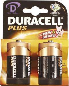 Baterija alkalna 1,5V D Basic pk2 Duracell LR20 blister