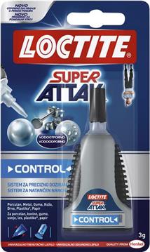 Ljepilo trenutačno 3g Super Attak Control Henkel 304069 blister