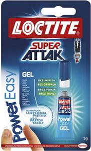Ljepilo trenutačno 3g Super Attak Power Easy gel Henkel 1462906 blister