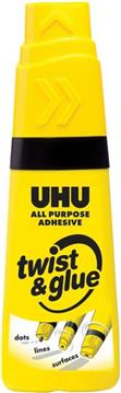 Ljepilo univerzalno 90ml Twist&Glue univerzalno UHU.46315 crno