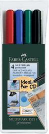 Marker permanentni 0,6mm Multimark Faber Castell 1513/4