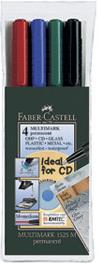 Marker permanentni 1,0mm Multimark Faber Castell 1525/4