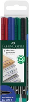 Marker permanentni 1,0mm Multimark Faber Castell 1525/4