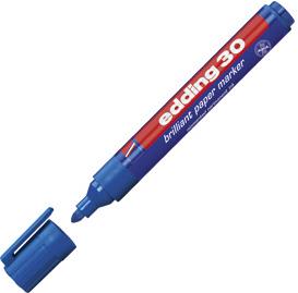 Marker briljant za papir 1,5-3mm Edding 30 plavi