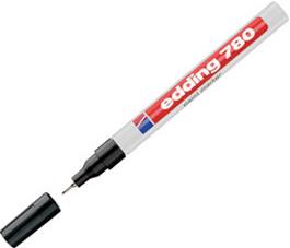 Marker permanentni lakirajući 0,8mm Edding 780 crni